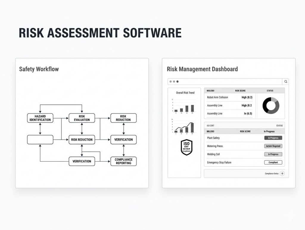 Risk Assessment Software - Safety Workflow & Risk Management Dashboard